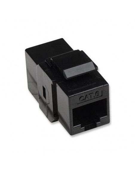 Accoppiatore RJ45 F/F UTP Cat6 Keystone Nero - INTELLINET - IWP-MD