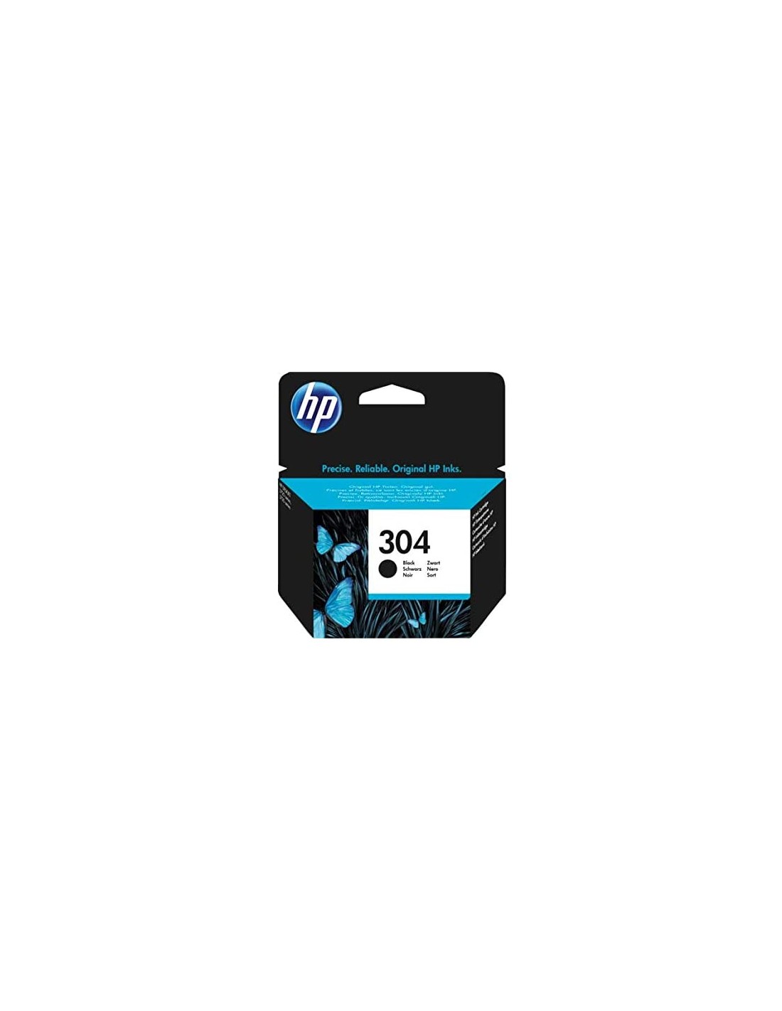 HP N9K06AE 304 Nero Cartuccia originale per Deskjet 3720